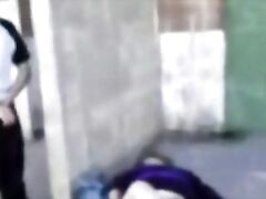 amateur couple violently anal fucked in a homemade rape porn movie.