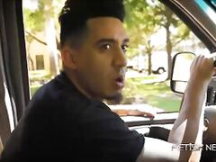 the raunchy porn movie of a desperate girl being violently forced into having oral sex was the thief's favorite pleasure.